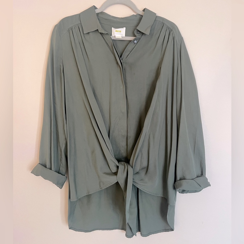 Maeve Button Down Top - Women’s Large